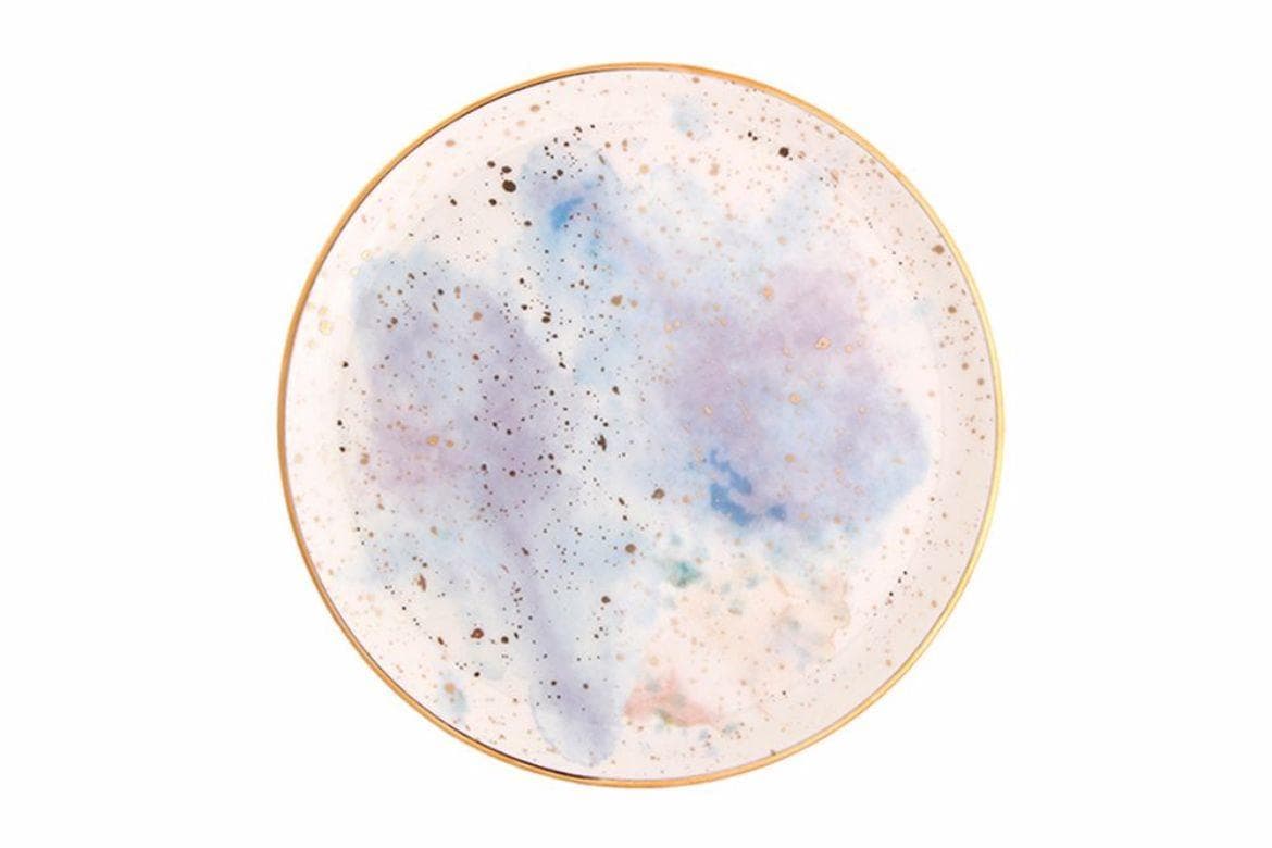 Porland Cosmos Desen4 Düz Tabak 24 cm 04ALM006667