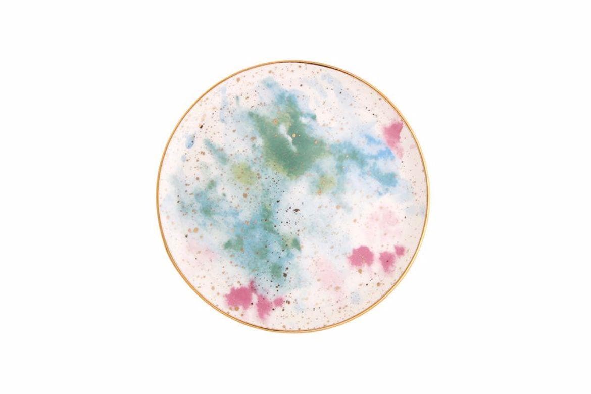 Porland Cosmos Desen6 Düz Tabak 17 cm 04ALM006683
