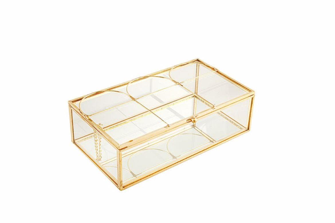 Porland Folha Dekoratif Kutu 18x10x5 cm 04STY008245