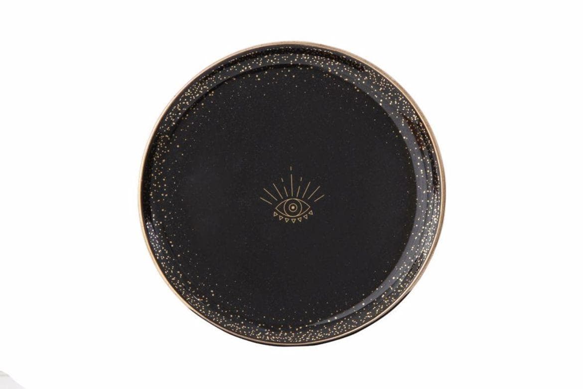 Porland Night Magic Desen2 Düz Tabak 20 cm 04ALM00S340