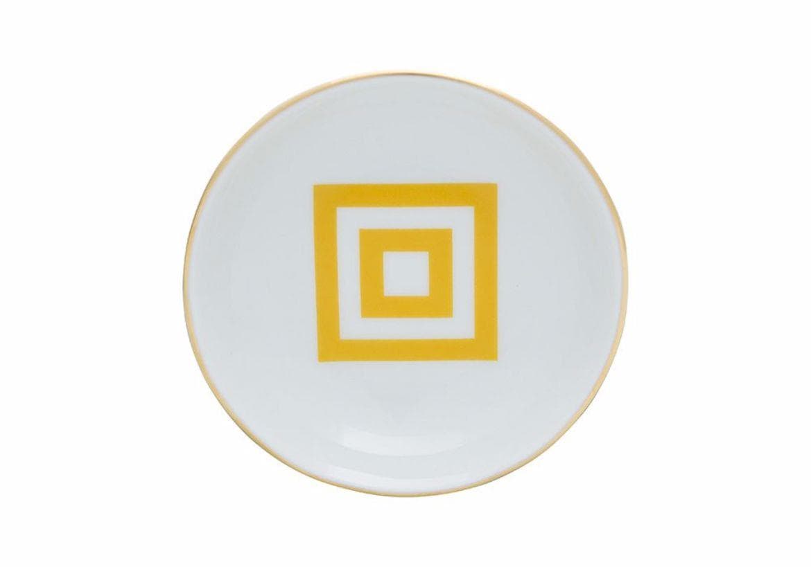 Porland Morocco Desen4 Sarı Mini Kase 10 cm