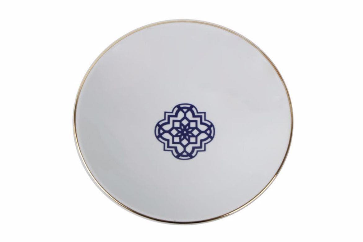 Porland Morocco Desen7 Mor Çukur Tabak 20 cm