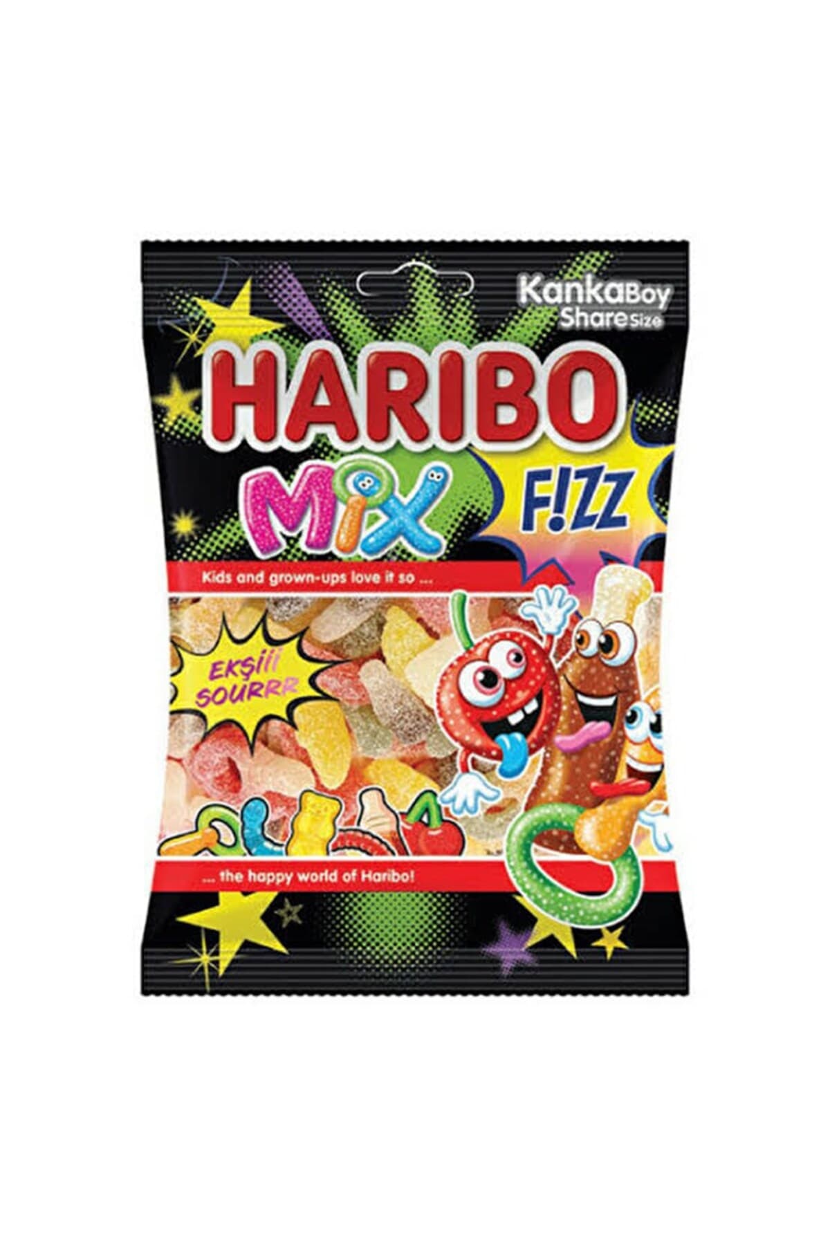 Haribo Fizz Mix 70 Gr