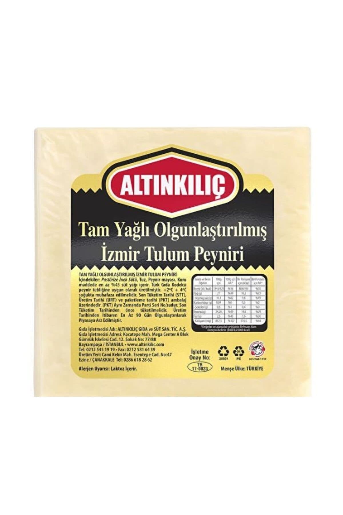 Altınkılıç Tam Yağ.izmir Tul.peynir 100 Gr