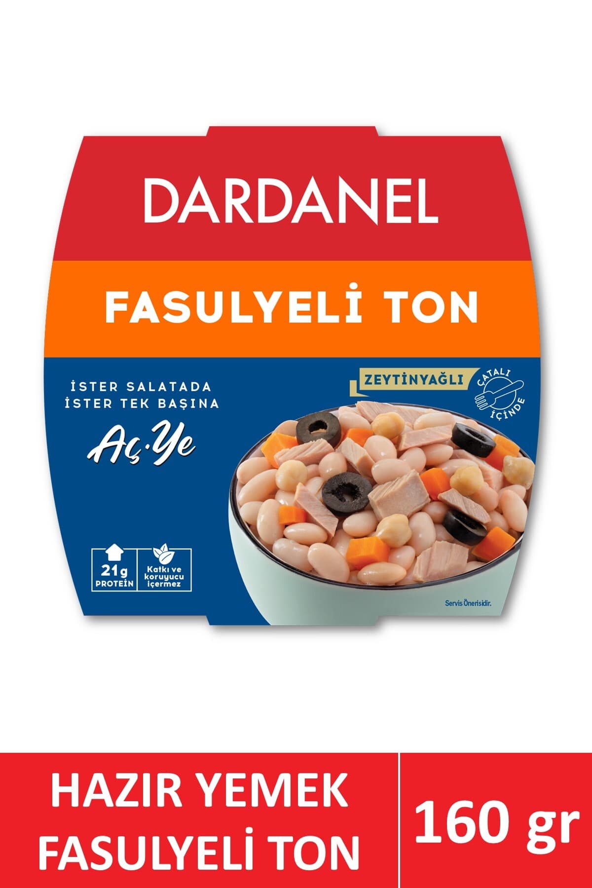 Dardanel Fasulyelı Ton 160 Gr