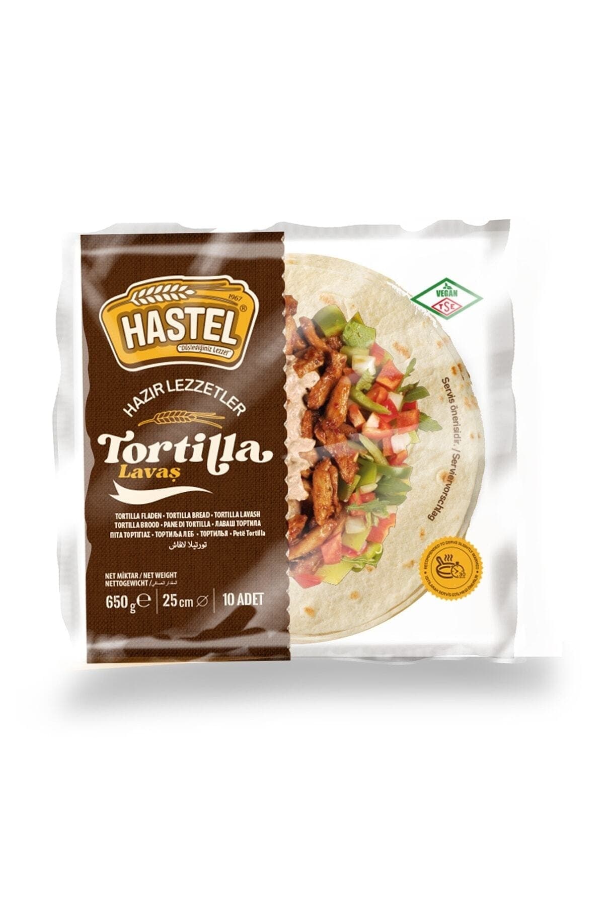 Tortilla Lavaş 10 Adet 650 Gr