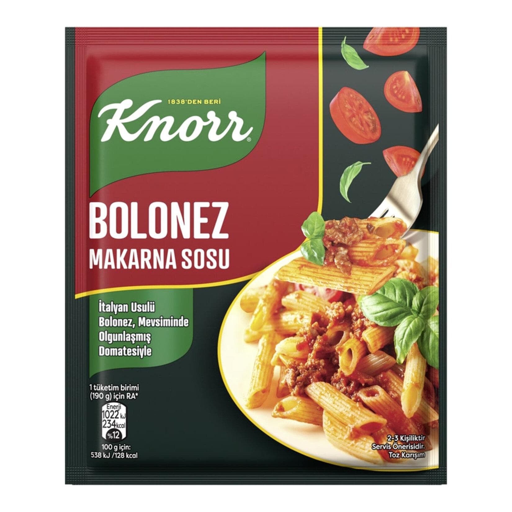 Knorr Domatesli Bolonez Makarna Sos 45G