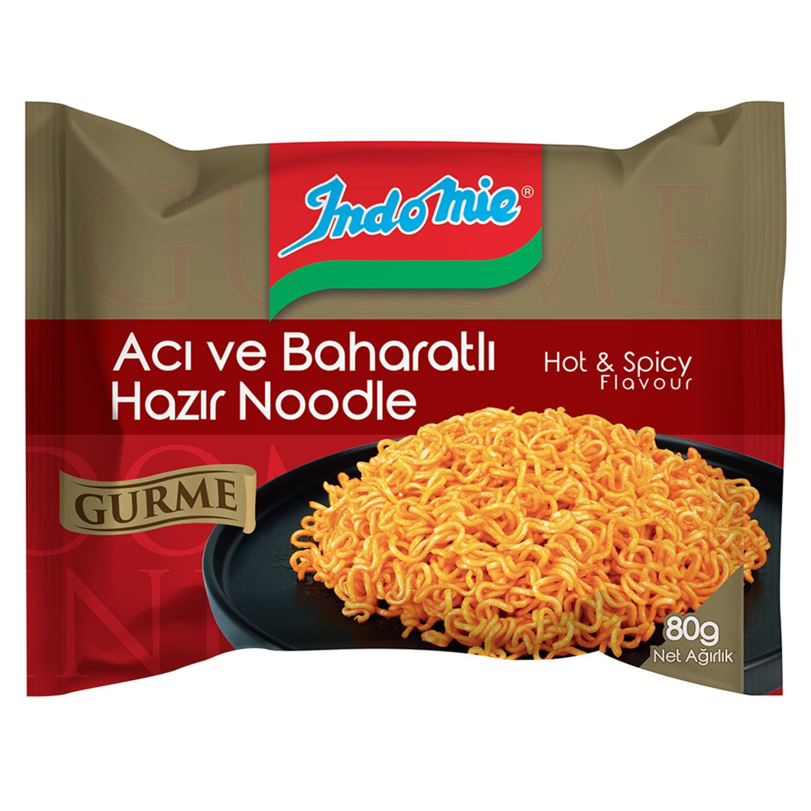 Indomie Gurme Acı Baharatlı 80 G