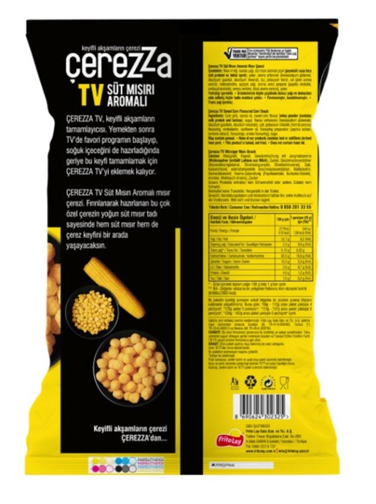 Çerezza TV Süt Mıs. Süper Boy 117 Gr