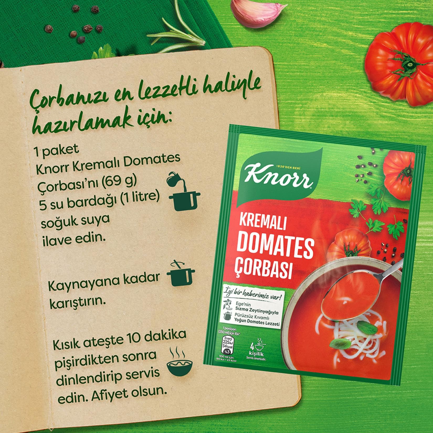 Knorr Krem Domates Çor 69G