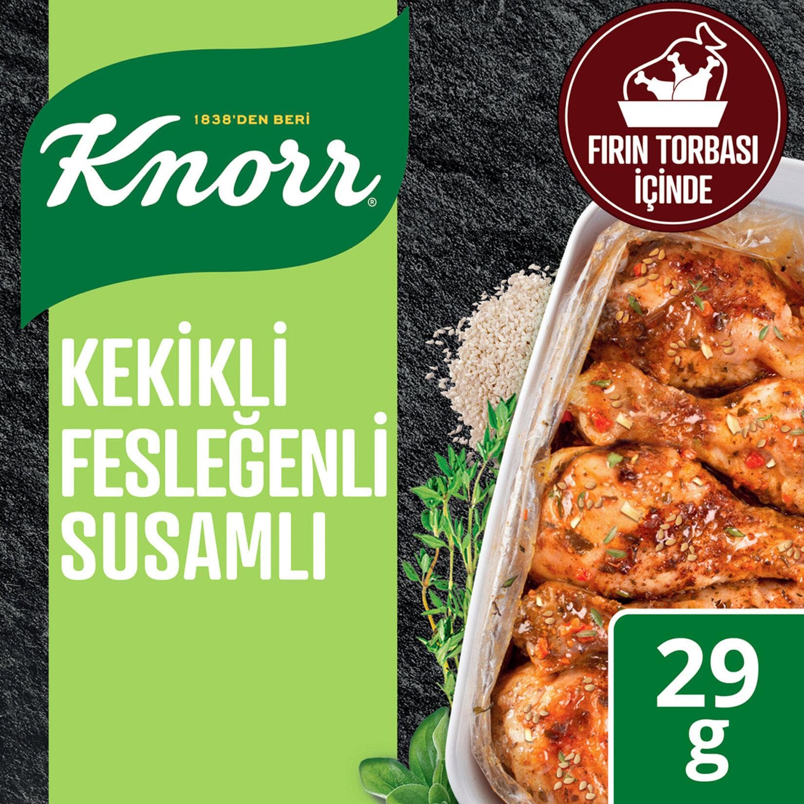 Knorr Fesleğenli Susamlı Fırın Sosu 29 Gr