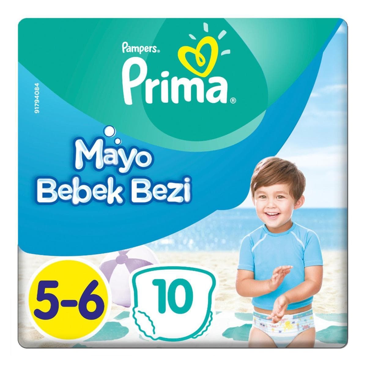 Prıma Mayo Bez Teklı 5-6 Beden 10Lu