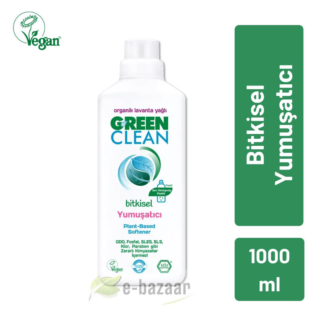 U Green Clean Yumuşatıcı 1000 Ml Lavanta