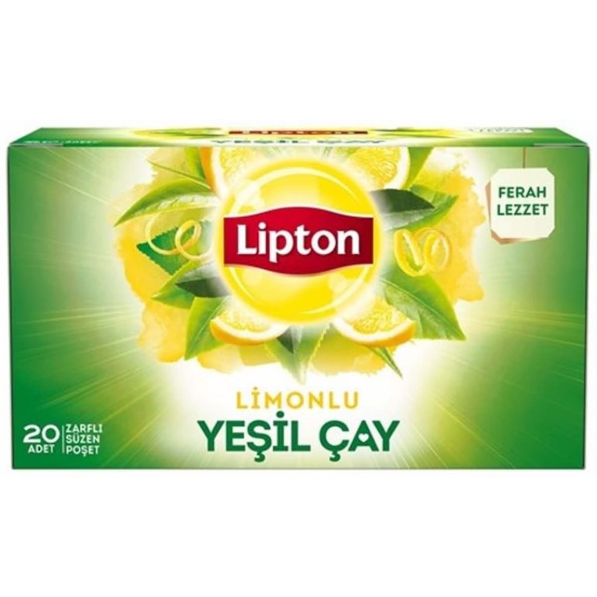 Lipton Yeşil Çay Limonlu 20’Li