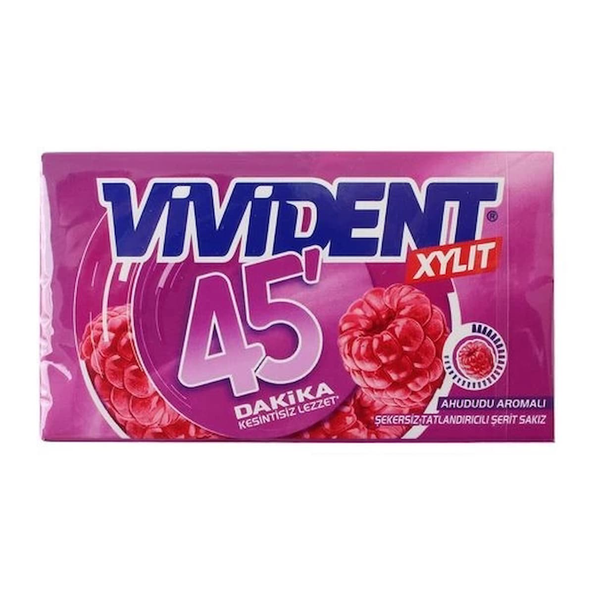 Vivident 45Dk Ahududu Cuzdan Sakız