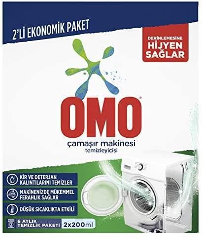 Omo Çamaşır Mak.temizlik 2-200 Ml