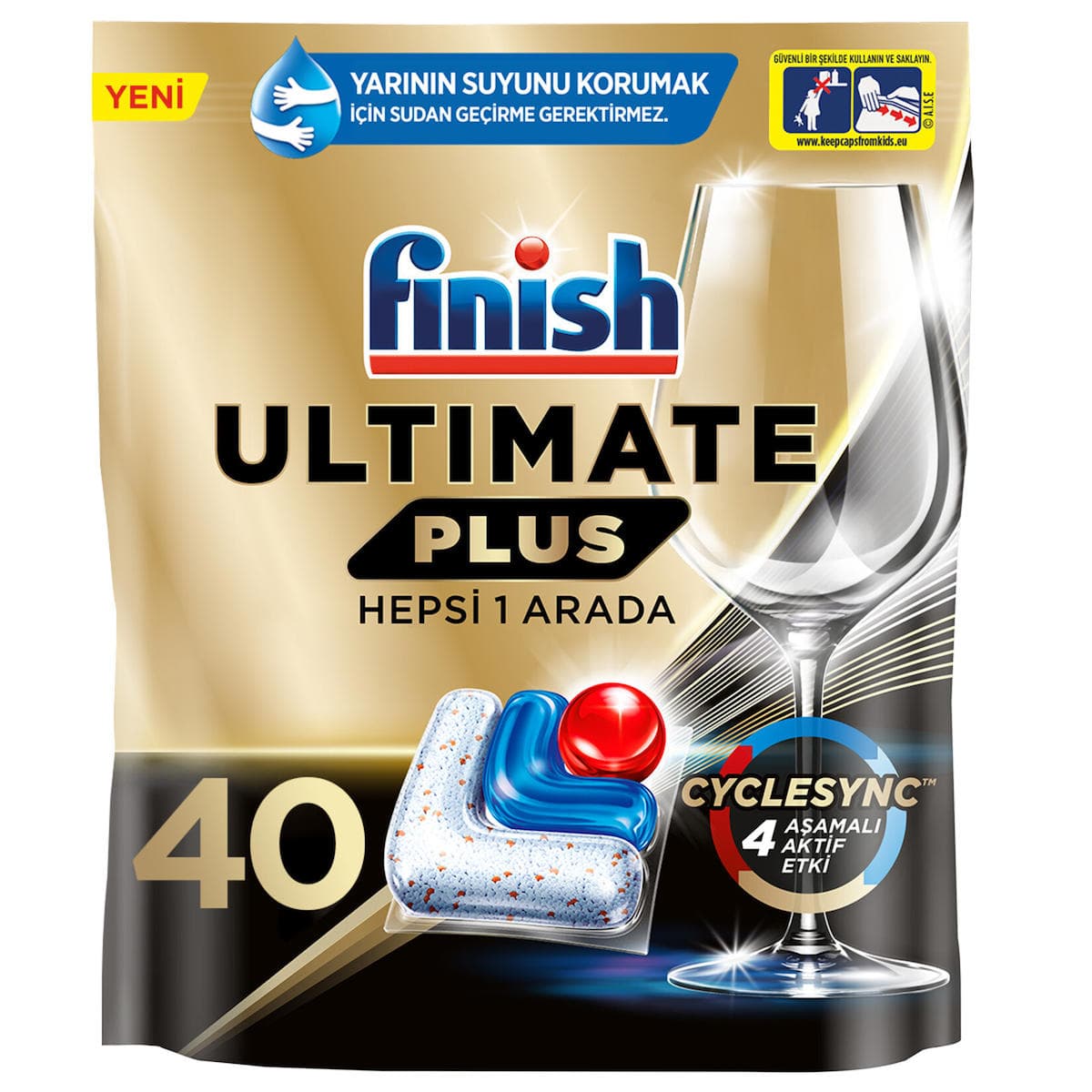 Fınısh Ultimate Hepsi 1 Arada 40Lı Tabletnish