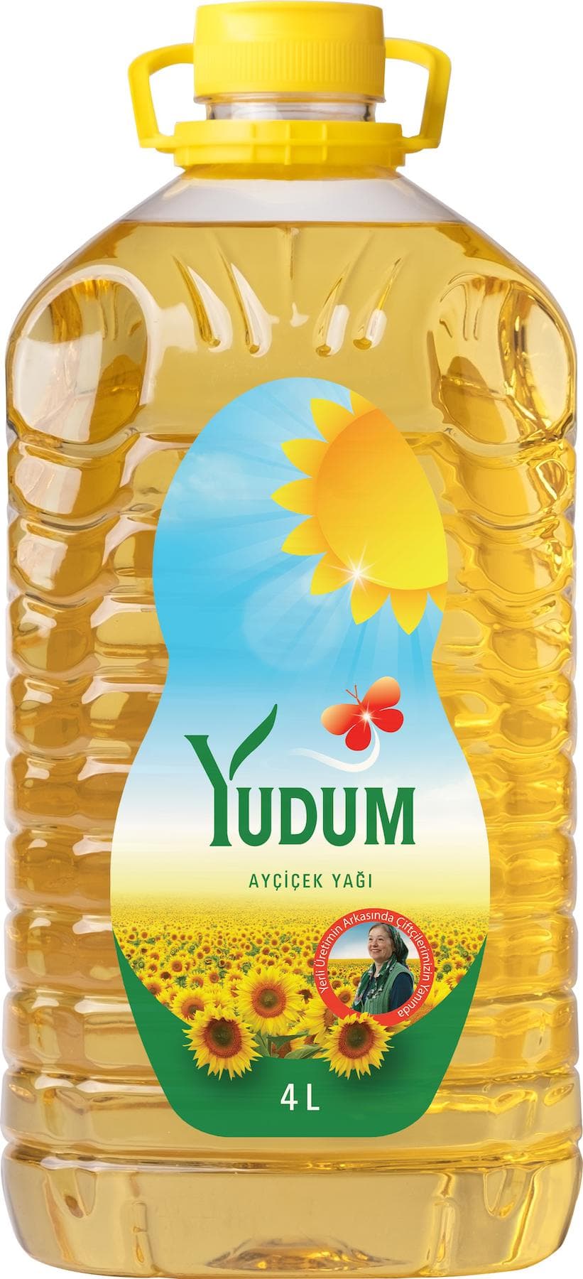 Yudum Ayçiçek Yağı 4L Dap