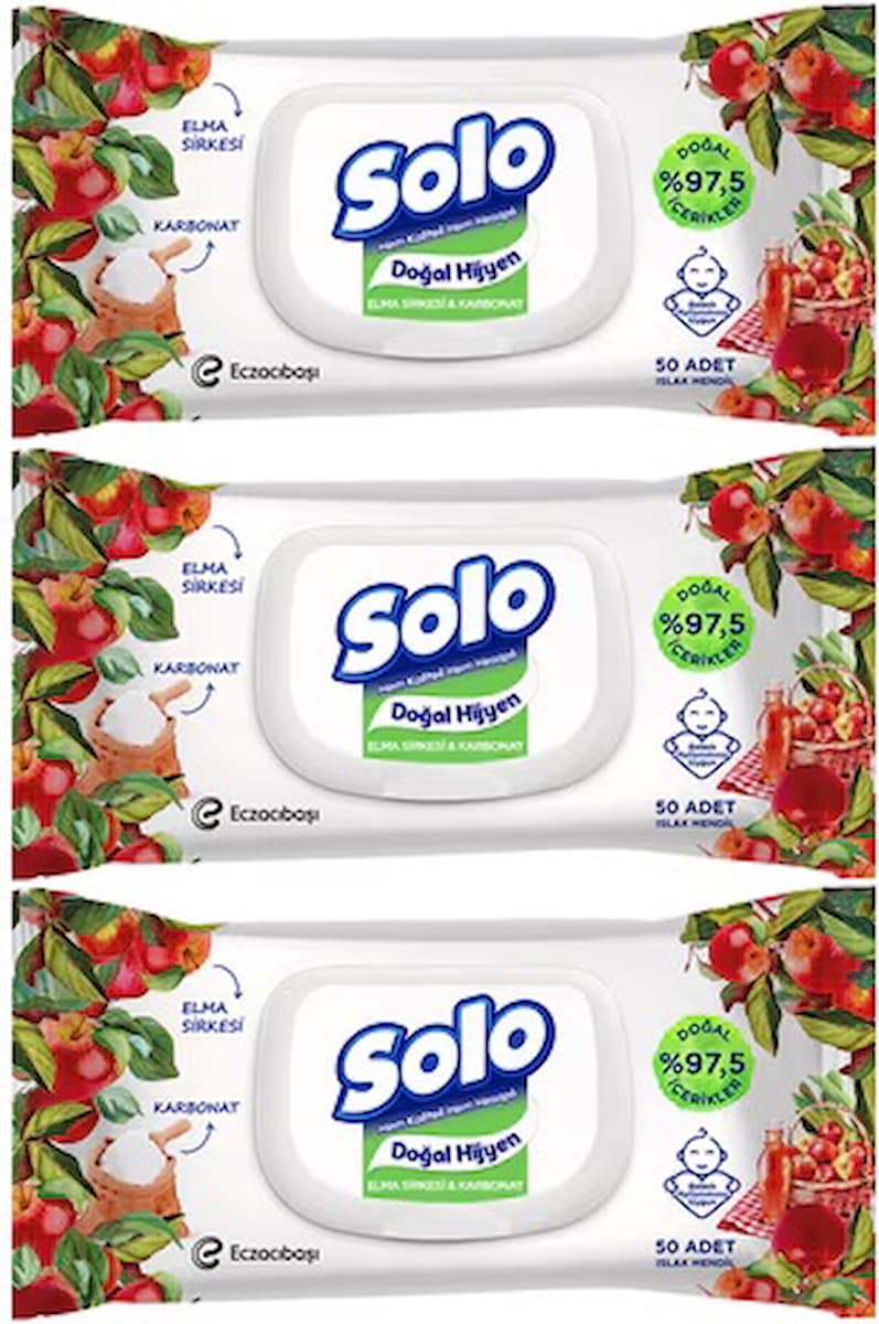 Solo Islak Mendil3*50