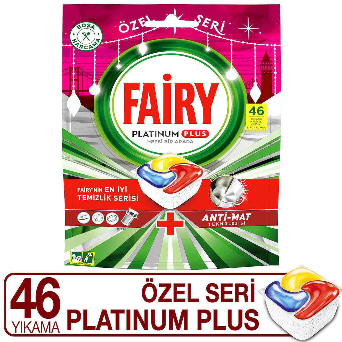 Faıry Platınum Plus 46 Lı Tab.hız.çöz.