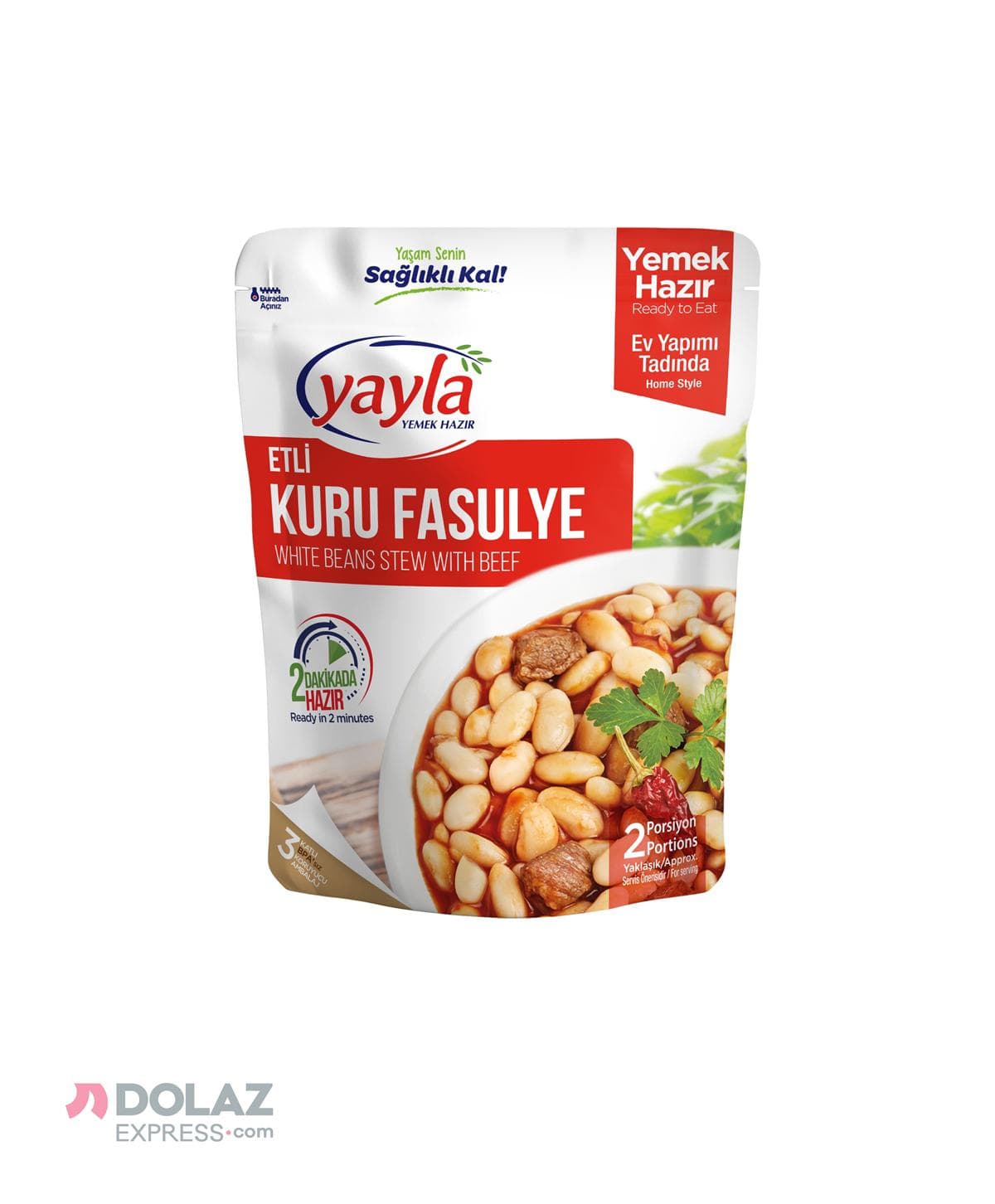 Tat Etli Kuru Fasülye 400 Gr