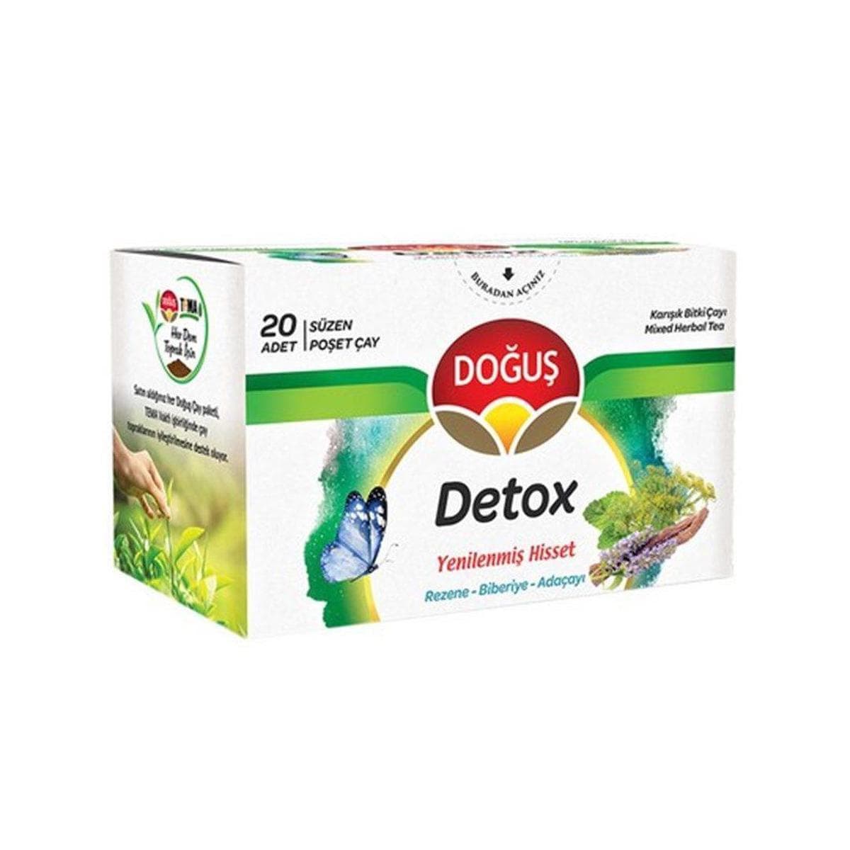 Doğuş Detox Yenilenmiş Hisset Bitki Çayı