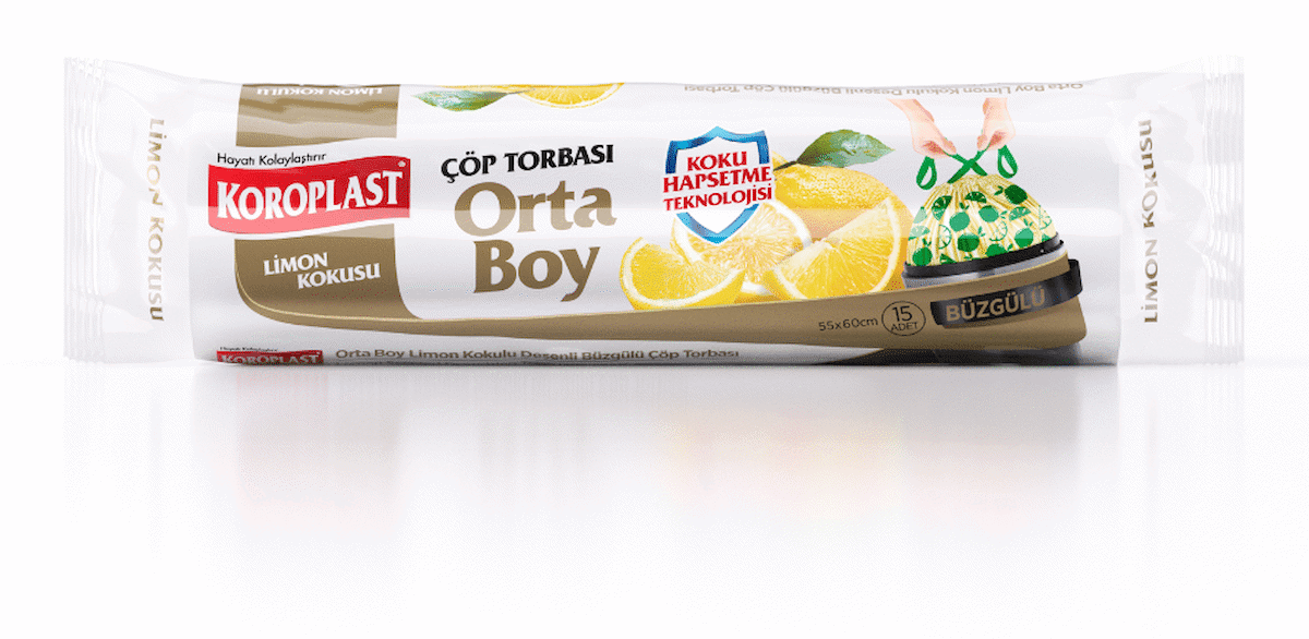 Krp 15Li Ort Exgüç Bzg Limon Çöp Torbası