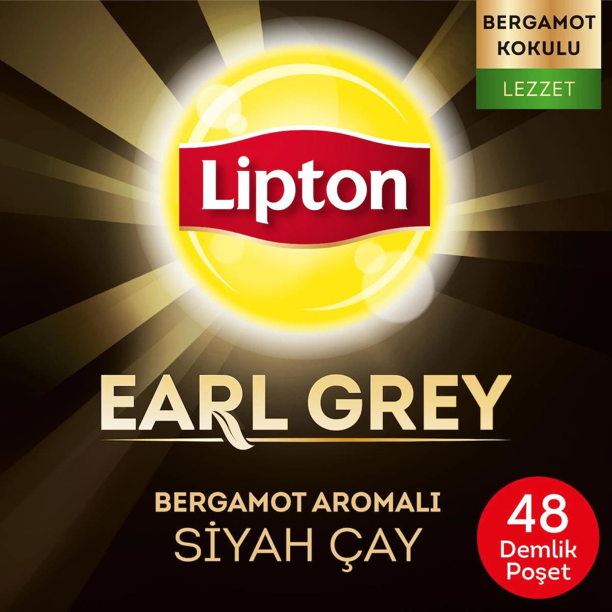 Lipton Earl Grey Dem.süz.poş. 48Li