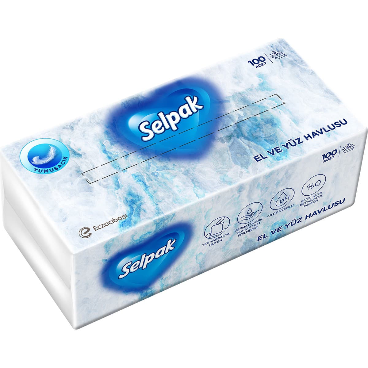 Selpakelyüz Havlusu 100Lü