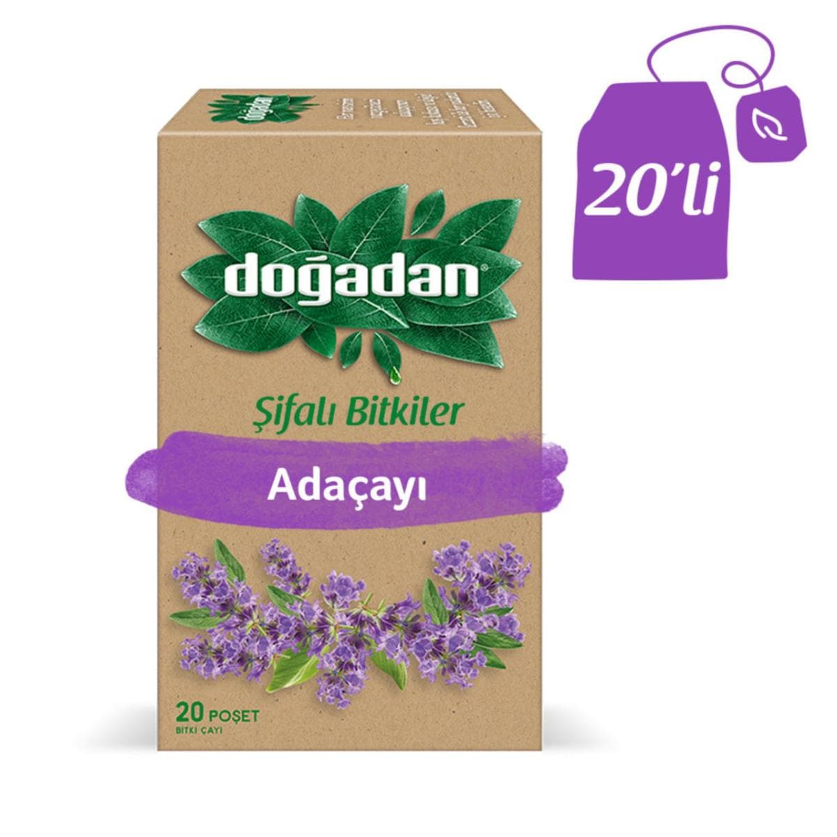 Doğadan Adaçayı 20X1,3 Gr