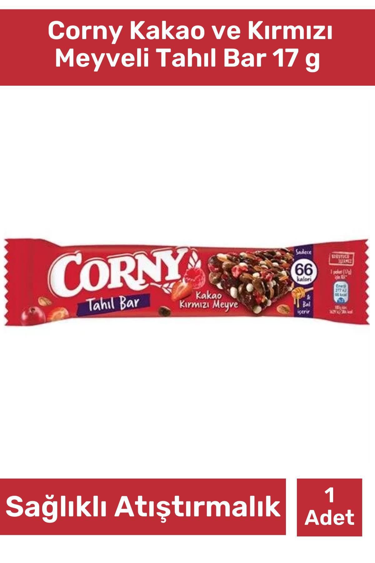 Corny Kakao-Kırmızı Meyveli Tahıl Bar 17 Gr