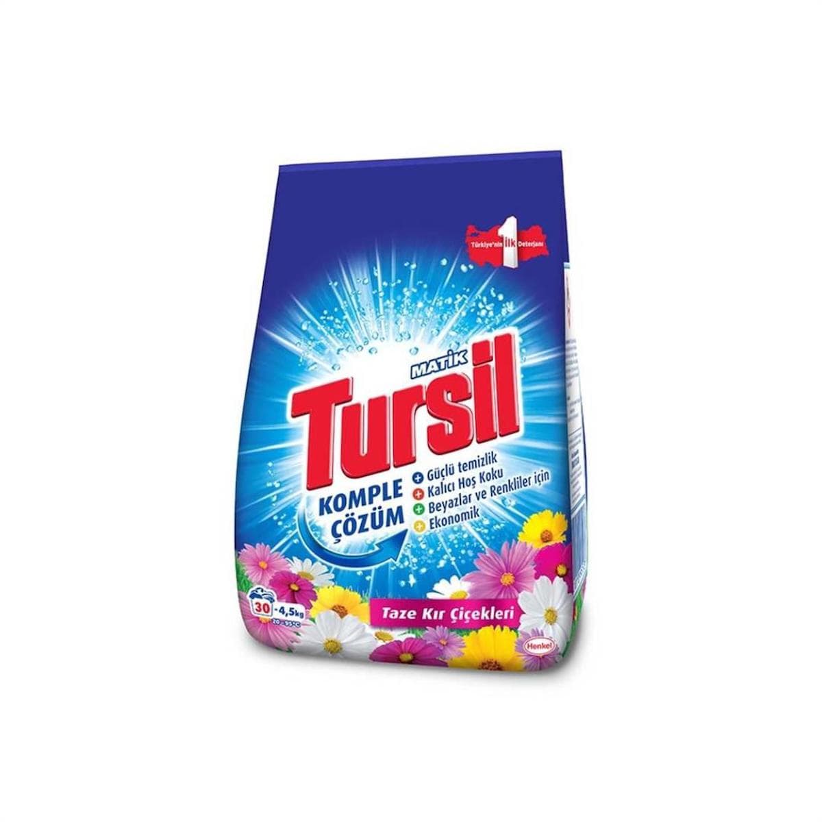 Tursil4.5 Kg Kır Çiçekleri 33 Yıkama