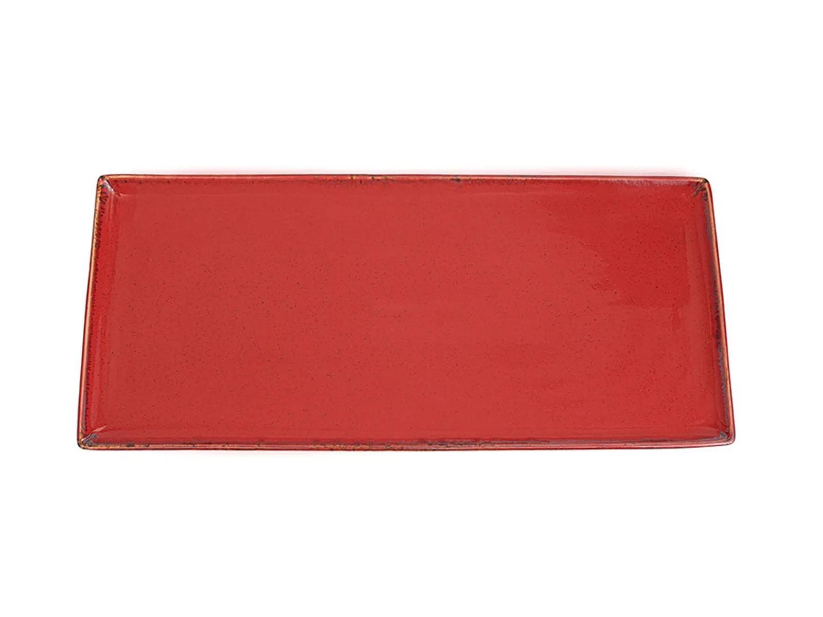 Porland Seasons Kırmızı Baton Pasta Tabağı 16x35 cm 04ALM001591
