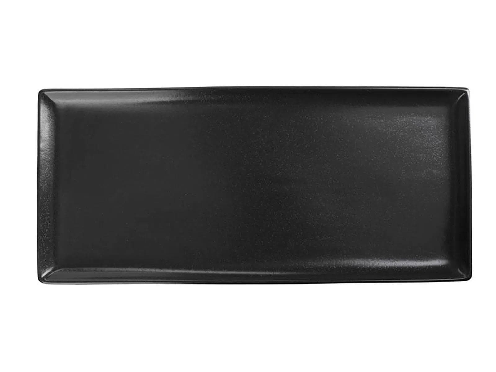 Porland Seasons Siyah Baton Pasta Tabağı 16x35 cm 04ALM001590