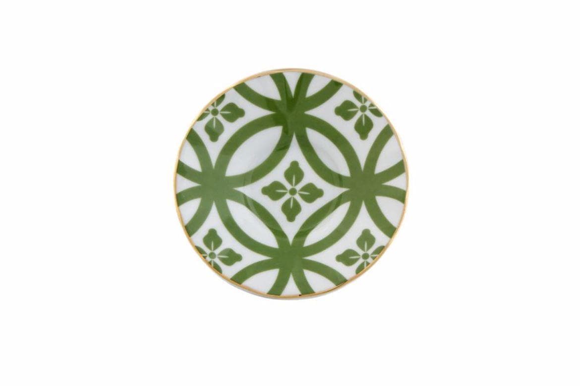 Porland Morocco Desen7 Mor Ergonomik Çay Tabağı 12 cm