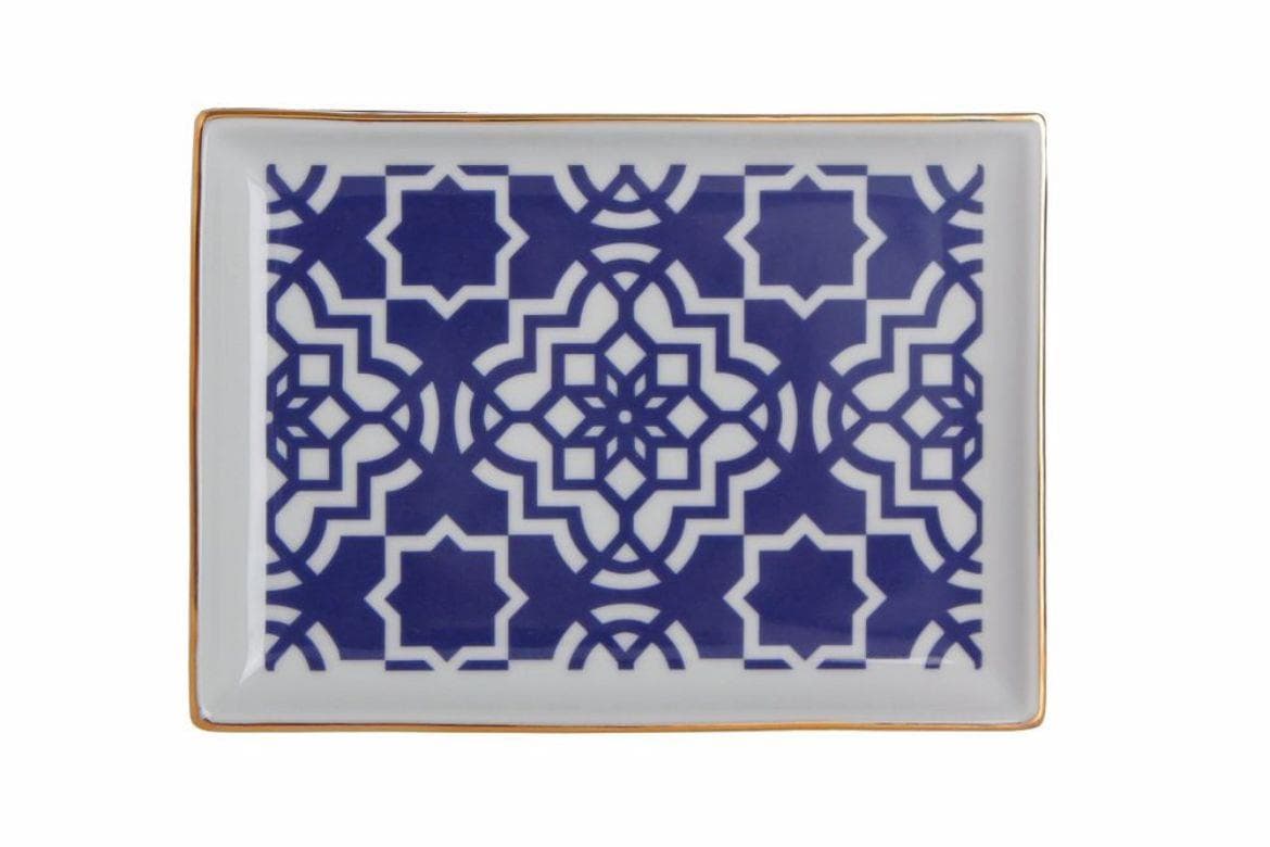 Porland Morocco Desen7 Mor Kahvaltı Tabağı 18 cm